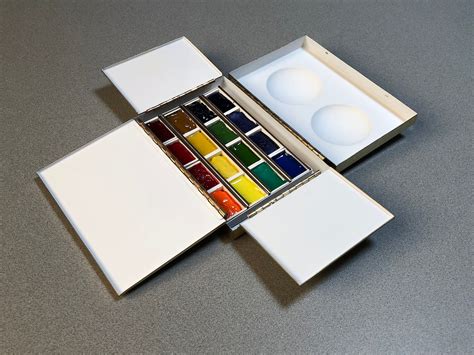 watercolor metal palette box|pochade box for watercolor.